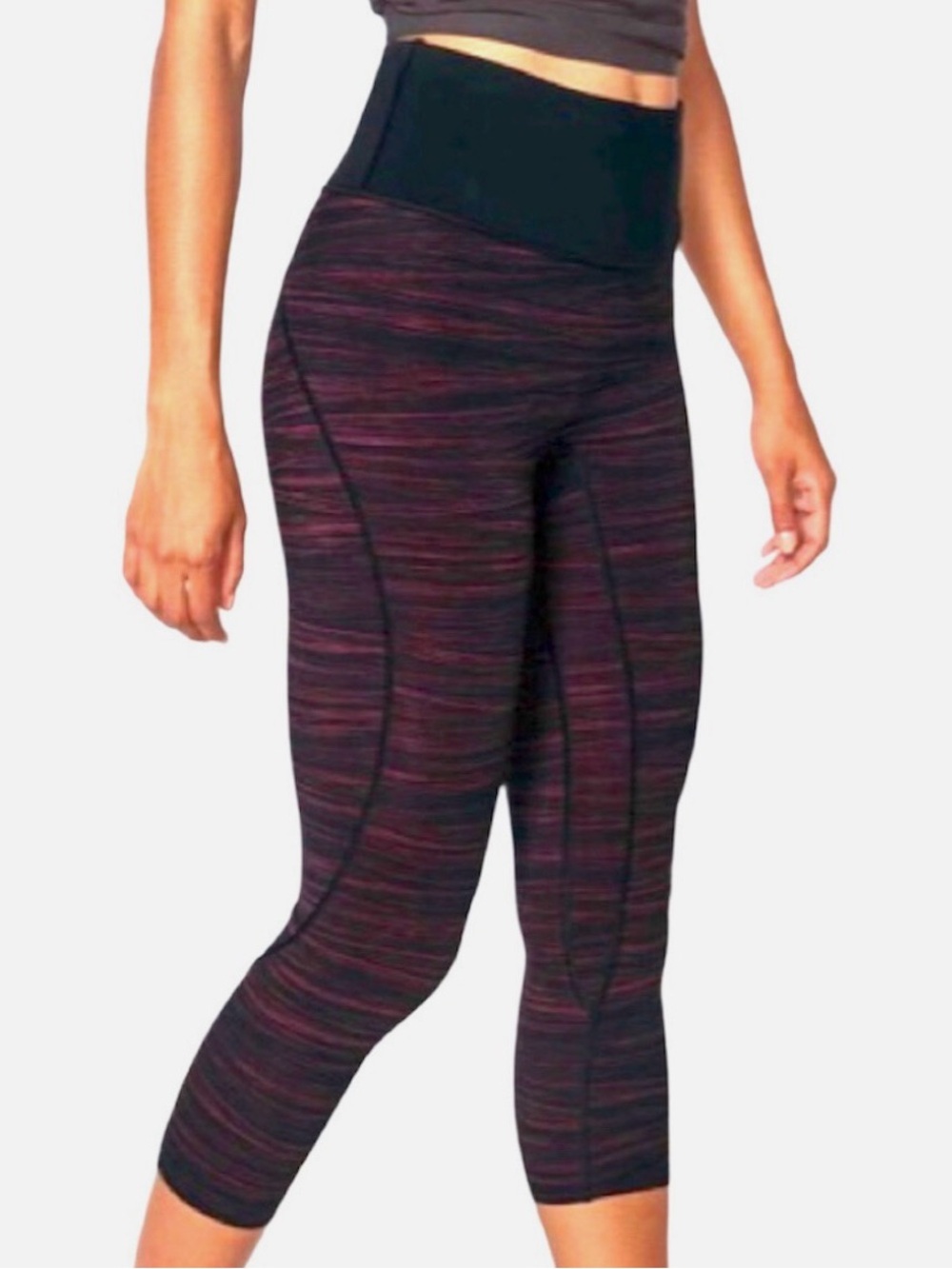 Lululemon Run the Day Crop Leggings Size 6